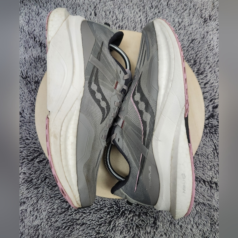 Saucony Tempus Gray Running Shoes Sneakers Women's Size 10.5 - Picture 6 of 9
